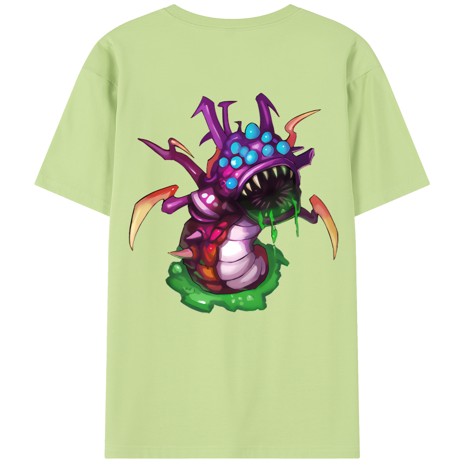 リーグ・オブ・レジェンド League of Legends LOL 綿100％半袖Tシャツ（背面プリント）
